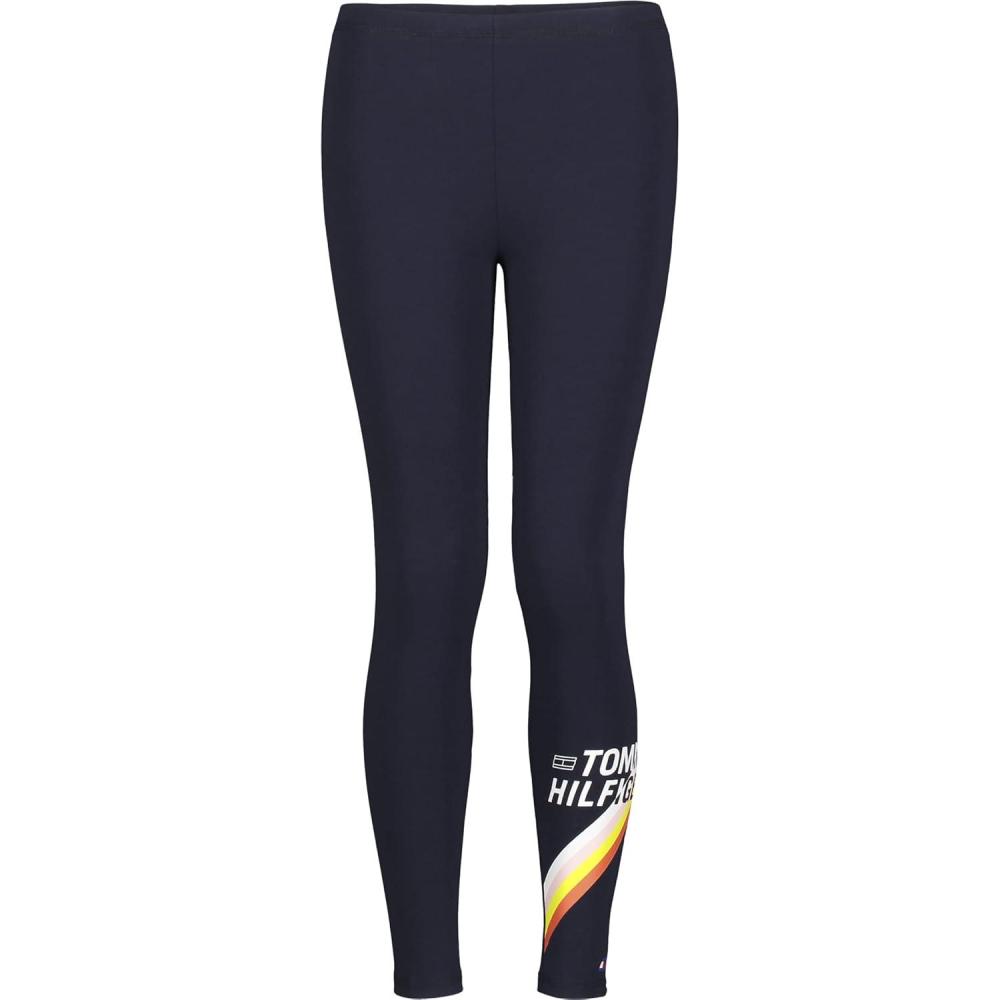 imageTommy Hilfiger Girls Sporty Stretch LeggingsNavy Cycle