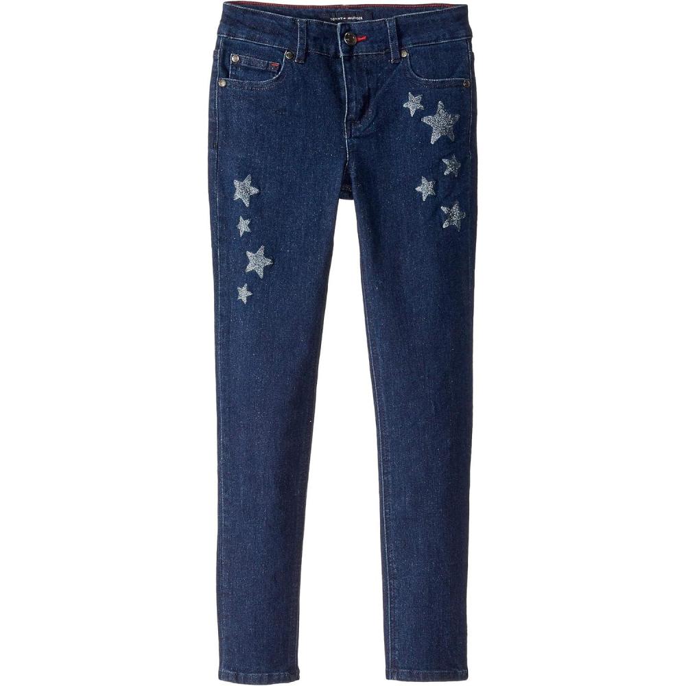 imageTommy Hilfiger Kids Womens FivePocket Jeggings in Black Little KidsMadison Glitter