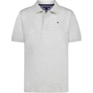 Tommy Hilfiger Boy’s Ivy Polo (Big Kids)(Oatmeal Heather)