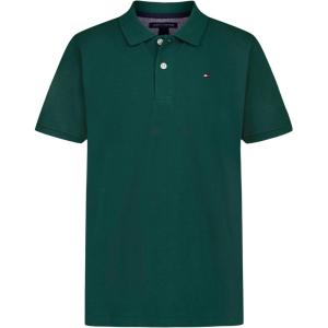 Tommy Hilfiger Boy’s Ivy Polo (Big Kids)(Rain Forest)