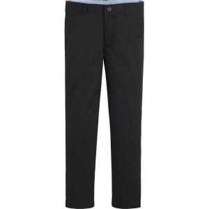 Tommy Hilfiger Boys Th Flex Stretch Performance Dress Pant, Straight Leg Fit, Zip Fly & Belt Loops, Side & Back Pockets(Black)