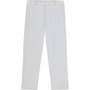 Tommy Hilfiger Boys Th Flex Stretch Performance Dress Pant, Straight Leg Fit, Zip Fly & Belt Loops, Side & Back Pockets(Heather Grey)