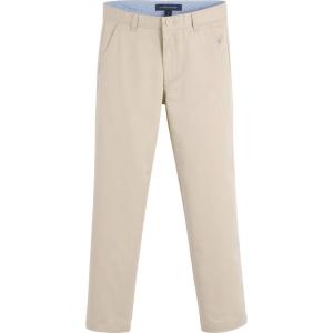Tommy Hilfiger Boys Th Flex Stretch Performance Dress Pant, Straight Leg Fit, Zip Fly & Belt Loops, Side & Back Pockets(Khaki)