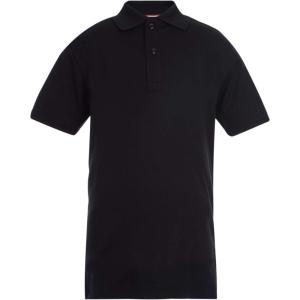 Tommy Hilfiger Co-Ed Short Sleeve Kids School Uniform Performance Polo Shirt(Black)