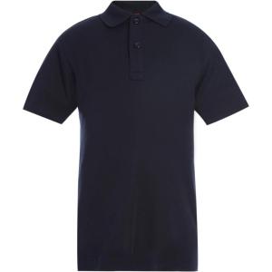 Tommy Hilfiger Co-Ed Short Sleeve Kids School Uniform Performance Polo Shirt(Navy)