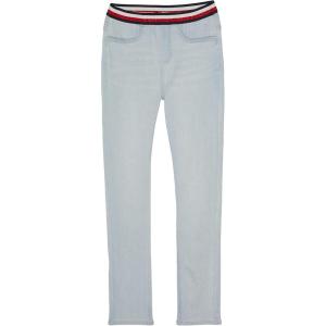 Tommy Hilfiger Kids Womens Five-Pocket Jeggings in Black (Little Kids)(Bowery Wash)