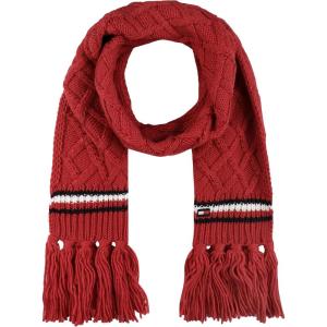Tommy Hilfiger Men’s Beanie, Knit Solid(Primary Red Lattice)