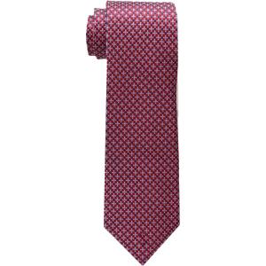 Tommy Hilfiger Men’s Core Micro Dot Tie(Red)