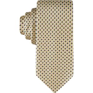 Tommy Hilfiger Men’s Core Micro Dot Tie(Yellow Micro Dot)