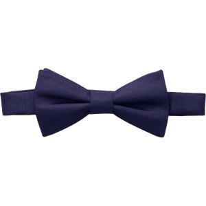 Tommy Hilfiger Men’s Core Solid Pre-tied Bow Tie(Navy)