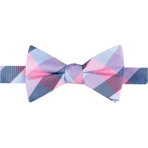 Tommy Hilfiger Men’s Core Solid Pre-tied Bow Tie(Pink)