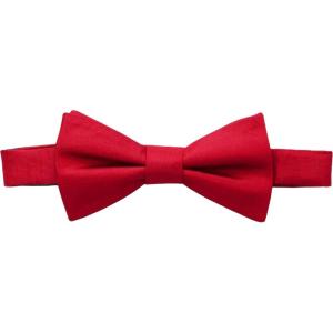 Tommy Hilfiger Men’s Core Solid Pre-tied Bow Tie(Red)