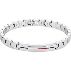 Tommy Hilfiger Men’s Jewelry Link Bracelet, Color: Silver (Model: 2790313)