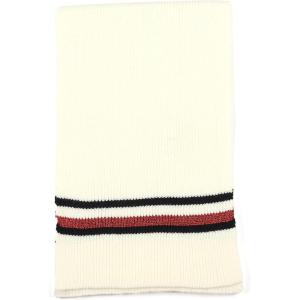 Tommy Hilfiger Women’s Metallic Stripe Scarf(Ecru Multi)