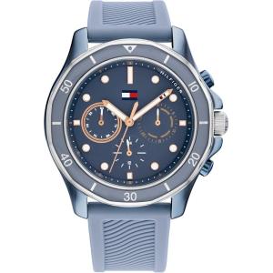 Tommy Hilfiger Women’s Preppy Stainless Steel Quartz Watches – Effortlessly Stylish(Blue/Blue)
