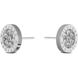 Tommy Hilfiger Women’s Stainless Steel Stud Earrings, Color: Silver (Model: 2780565)