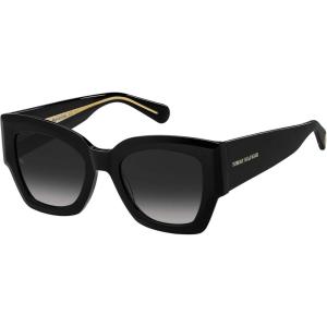 Tommy Hilfiger Women’s Sunglass Style Th 1862/S(Black)