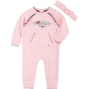 Tommy Hilfiger baby-girls Coverall(Rose Shadow)
