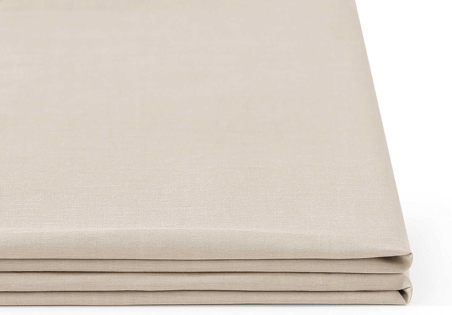imageTommy Hilfiger Twin Size Sheet Set Soft Cotton Chambray Bedding with a Lightweight Feel Deep Pockets Bed Sheets with Matching Fitted Sheet ampamp Pillowcase BeigeBeige