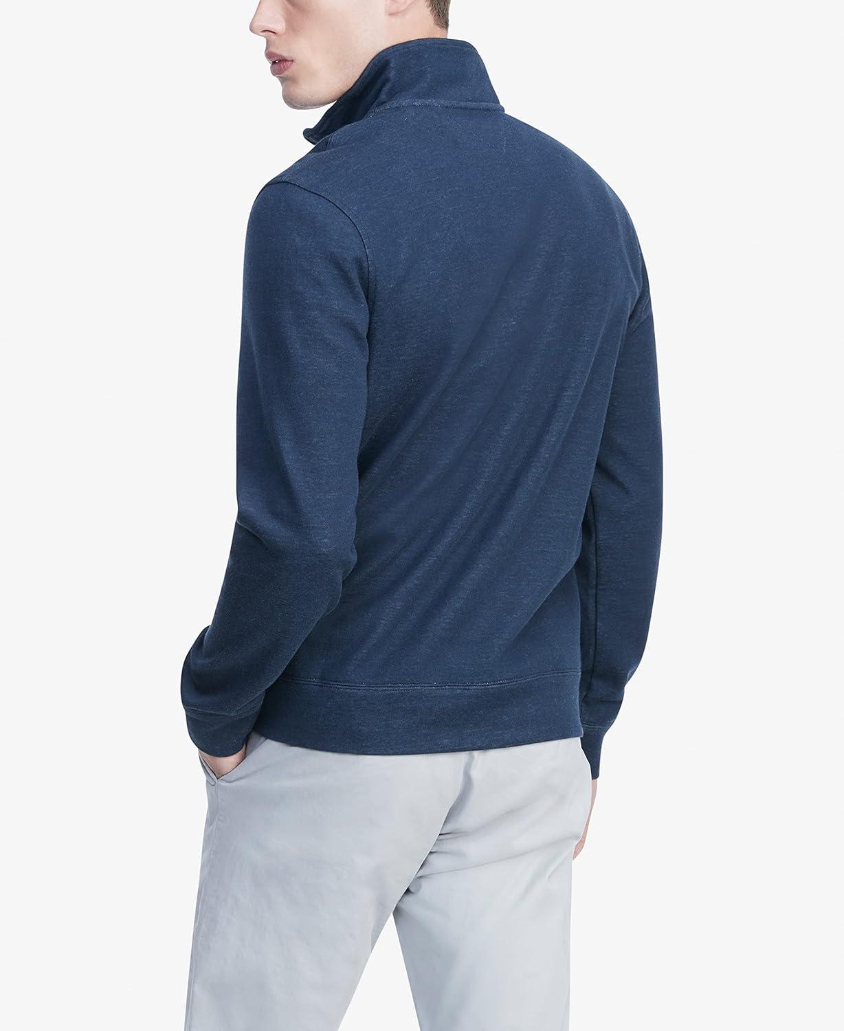 imageTommy Hilfiger Bill 14 Zip SweatshirtClassic Navy