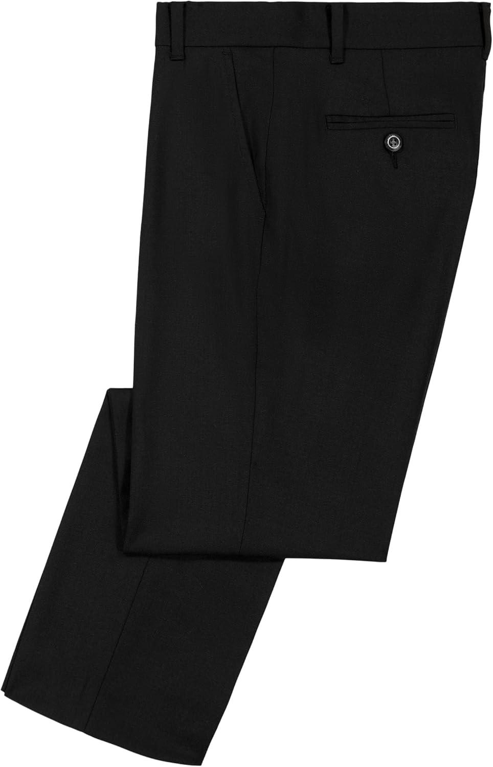 imageTommy Hilfiger Boys Legacy Dress PantBlack Sharkskin