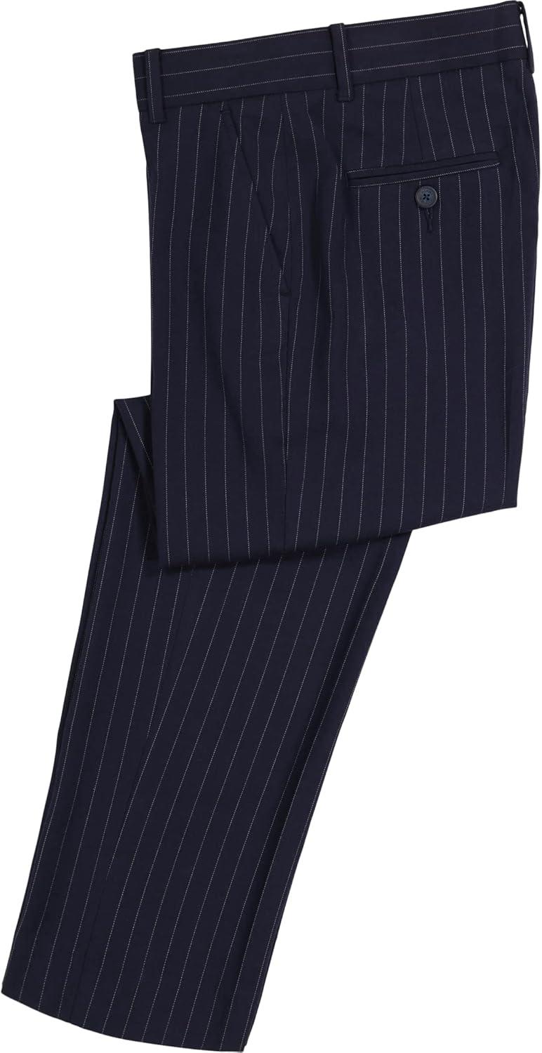 imageTommy Hilfiger Boys Legacy Dress PantYacht Navy Stripe