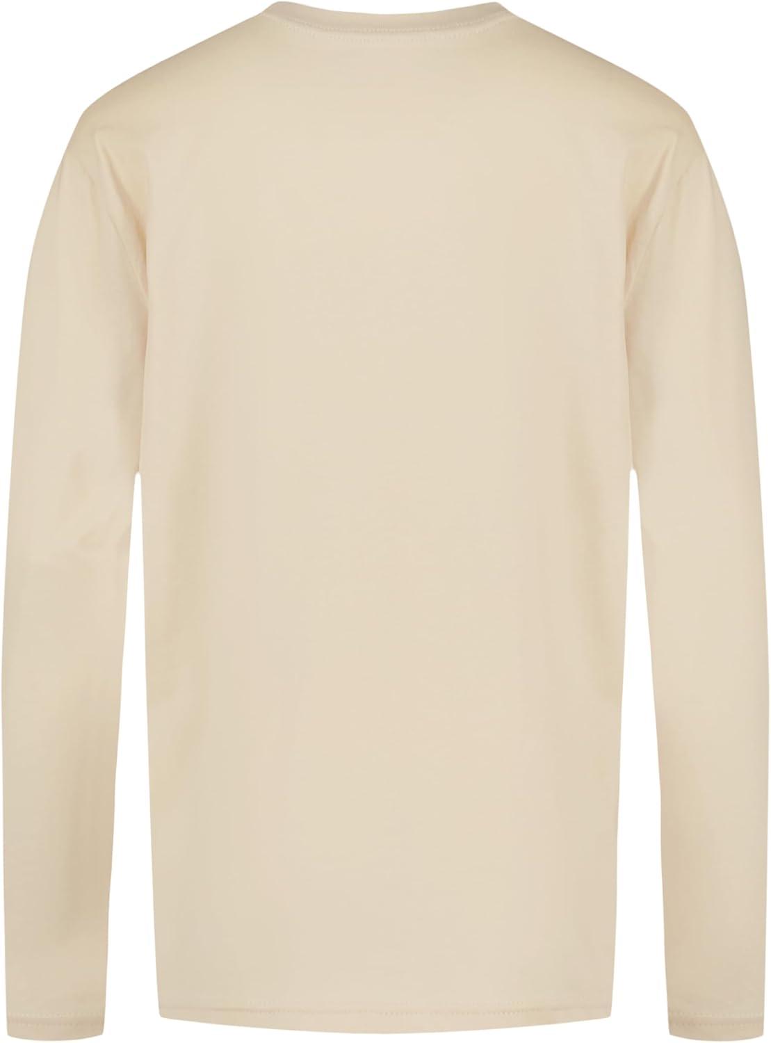 imageTommy Hilfiger Boys Long Sleeve Crew Neck TShirtVarsity Fog