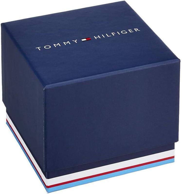imageTommy Hilfiger Mens 2Hand Quartz Watch Minimalist Style Stainless Steel Case Casual Everyday Wear Gift for HimBlue