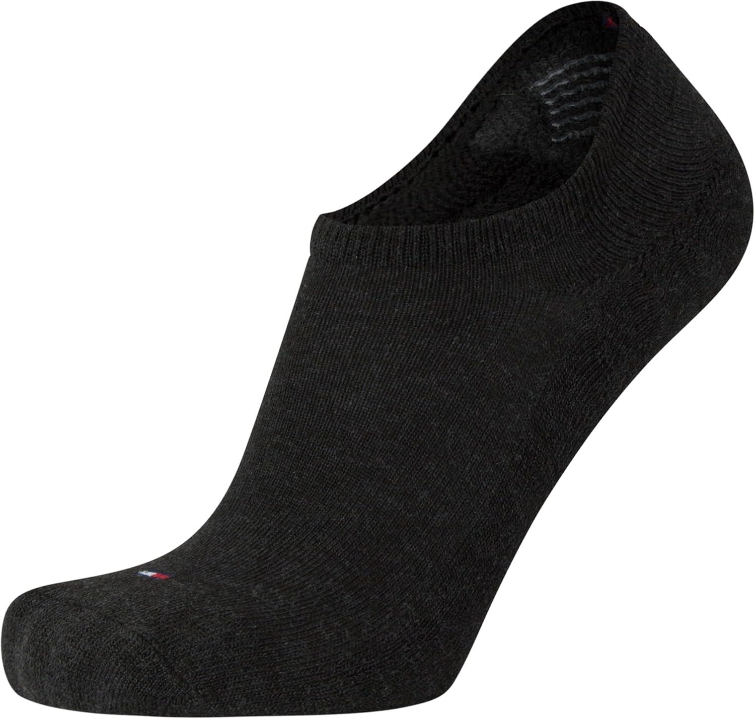 imageTommy Hilfiger Mens Athletic Socks Cushion No Show Socks 12 PackBlackGrey