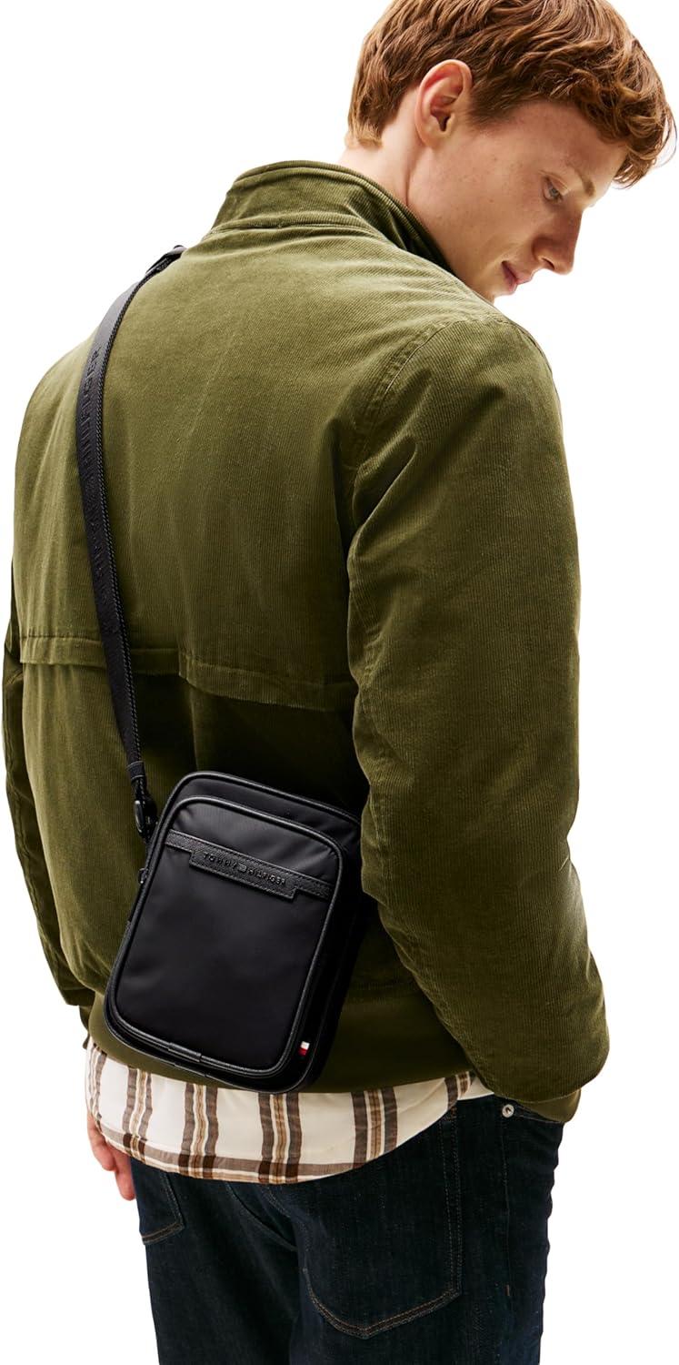 imageTommy Hilfiger Mens Repreve Mini ReporterBlack