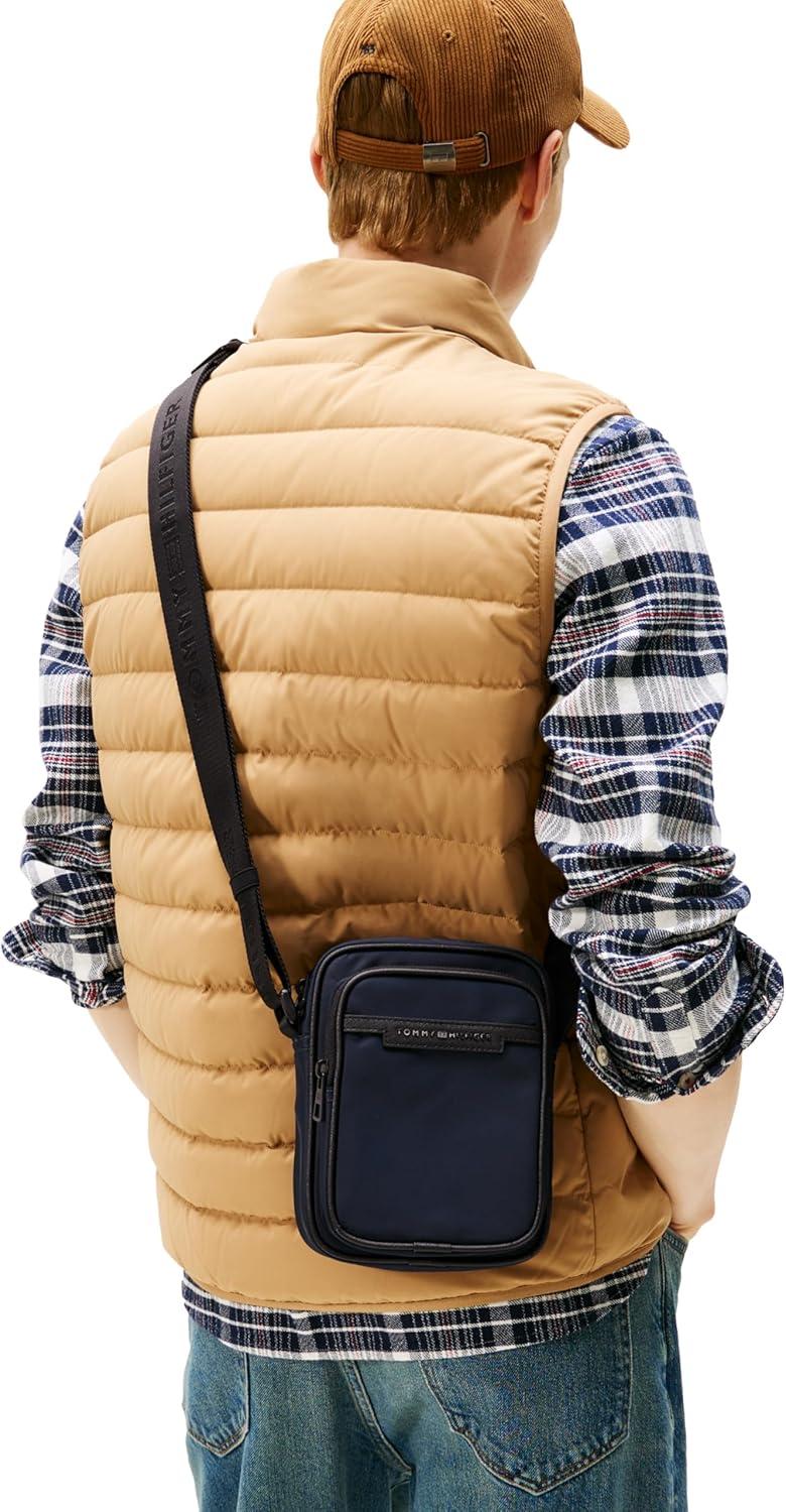 imageTommy Hilfiger Mens Repreve Mini ReporterSpace Blue