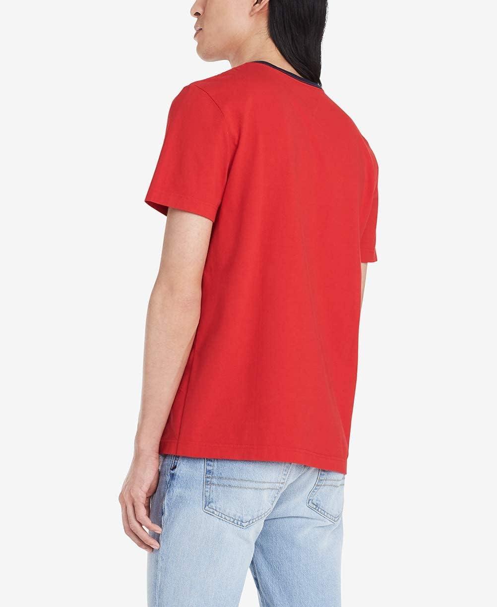 imageTommy Hilfiger Mens Short Sleeve Tino TShirtApple Red