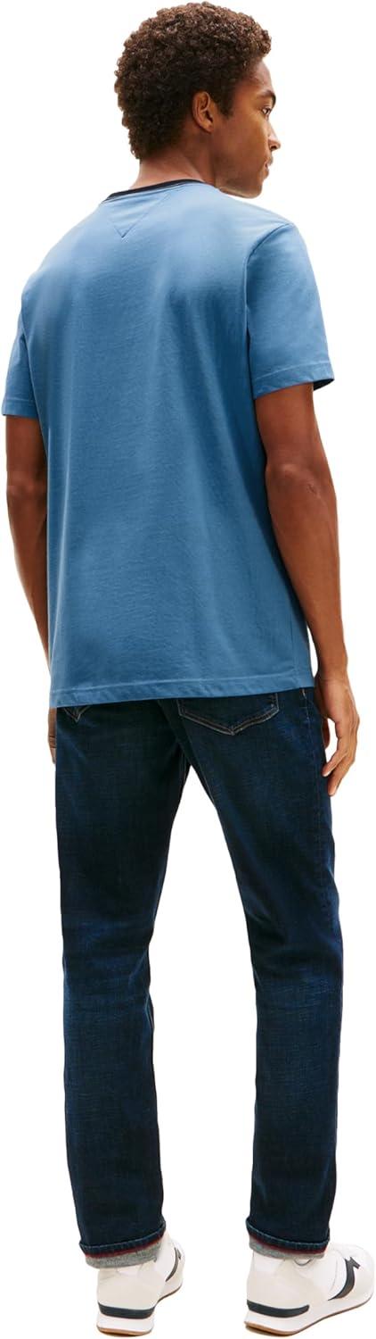 imageTommy Hilfiger Mens Short Sleeve Tino TShirtDull Cobalt Aa