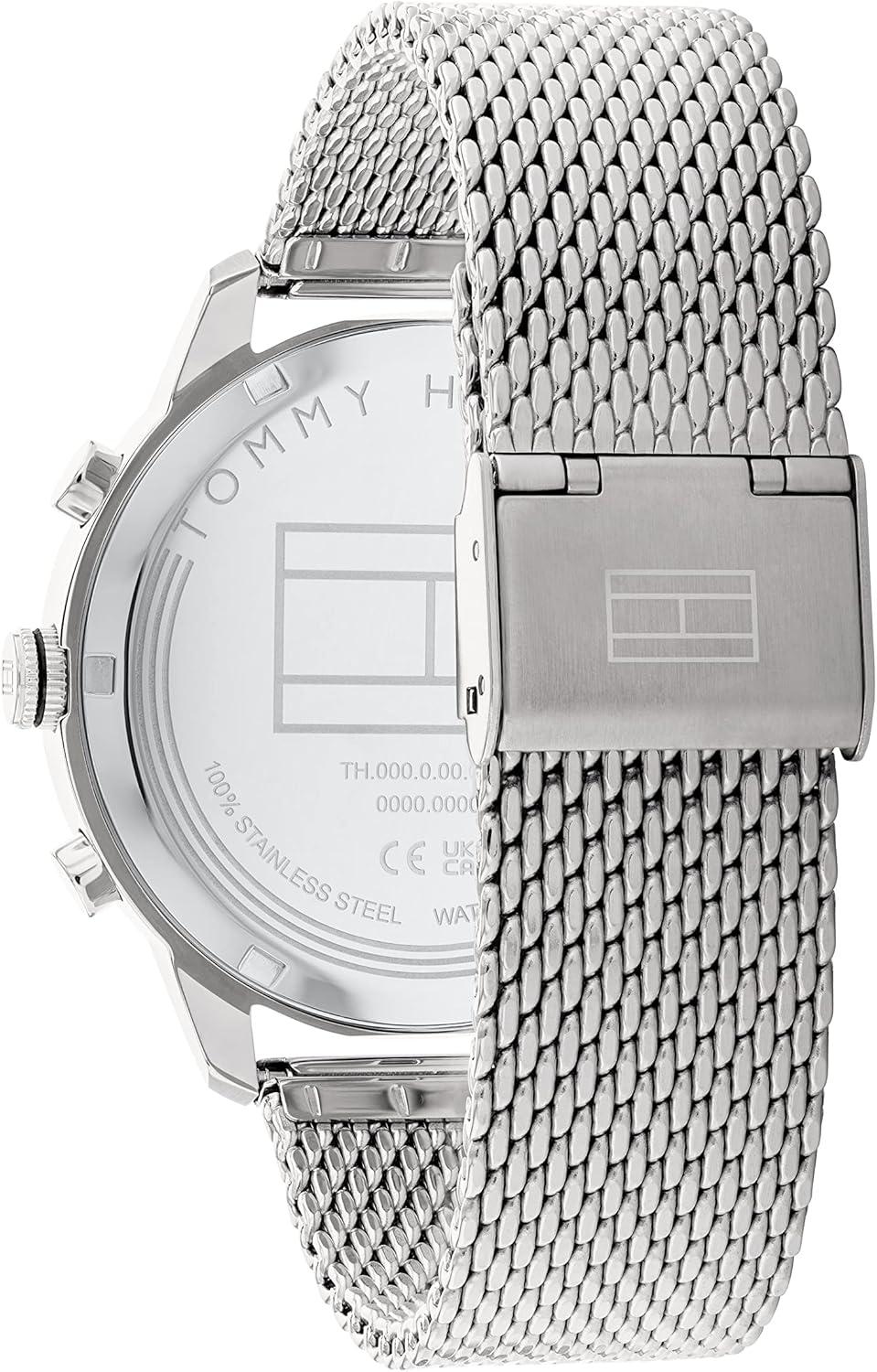 imageTommy Hilfiger Mens Stainless Steel Quartz Watches Redefining StyleBlack