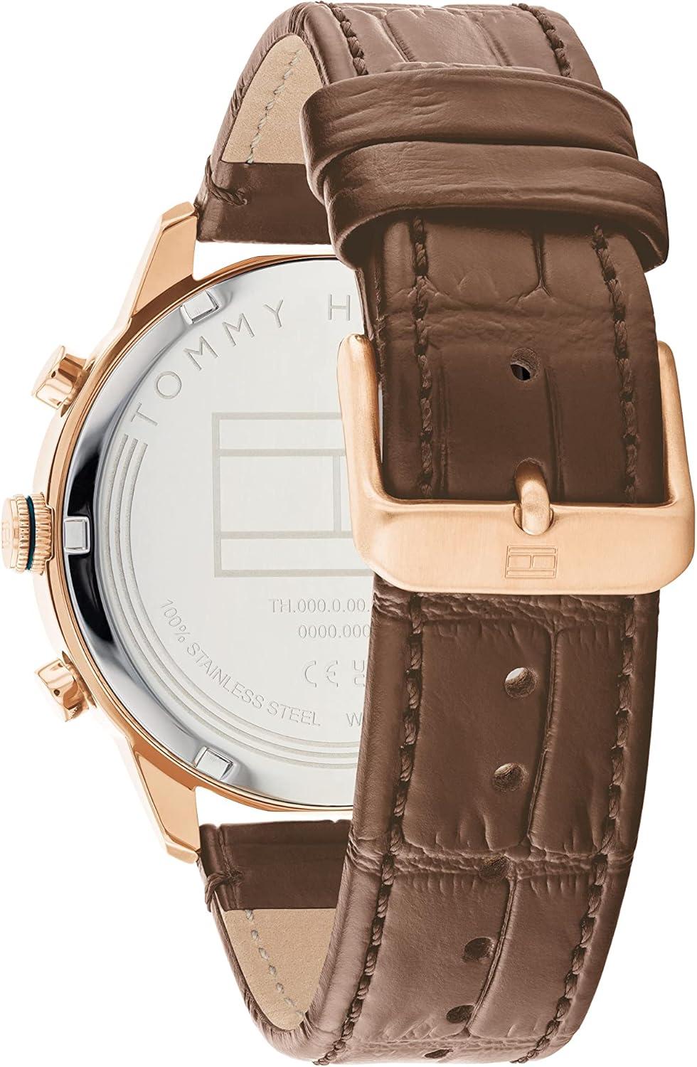 imageTommy Hilfiger Mens Stainless Steel Quartz Watches Redefining StyleBlue