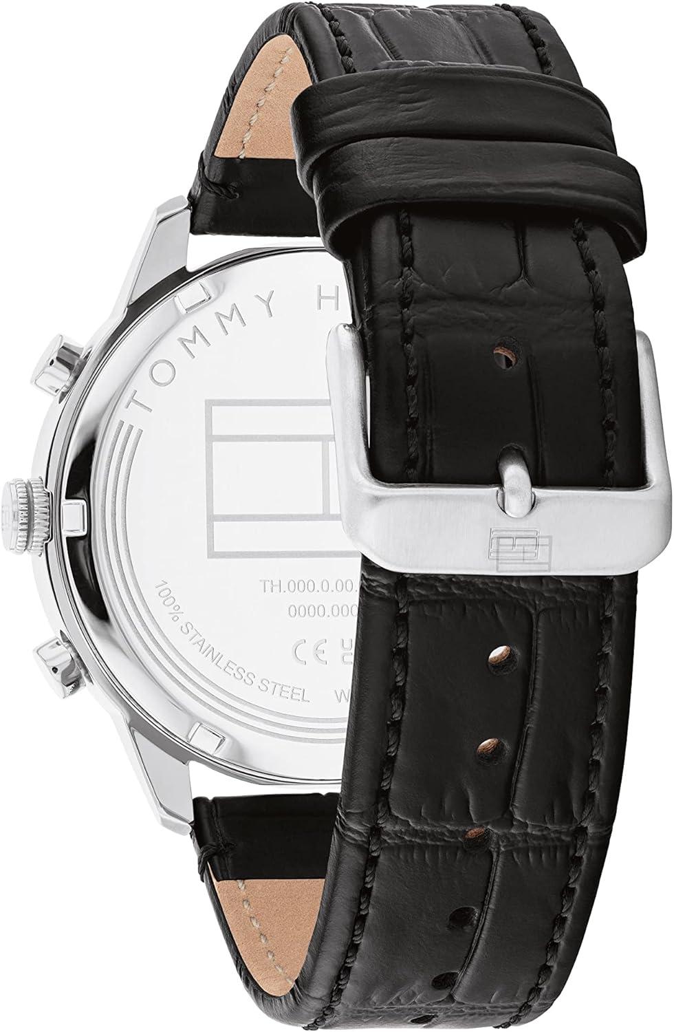 imageTommy Hilfiger Mens Stainless Steel Quartz Watches Redefining StyleGrey