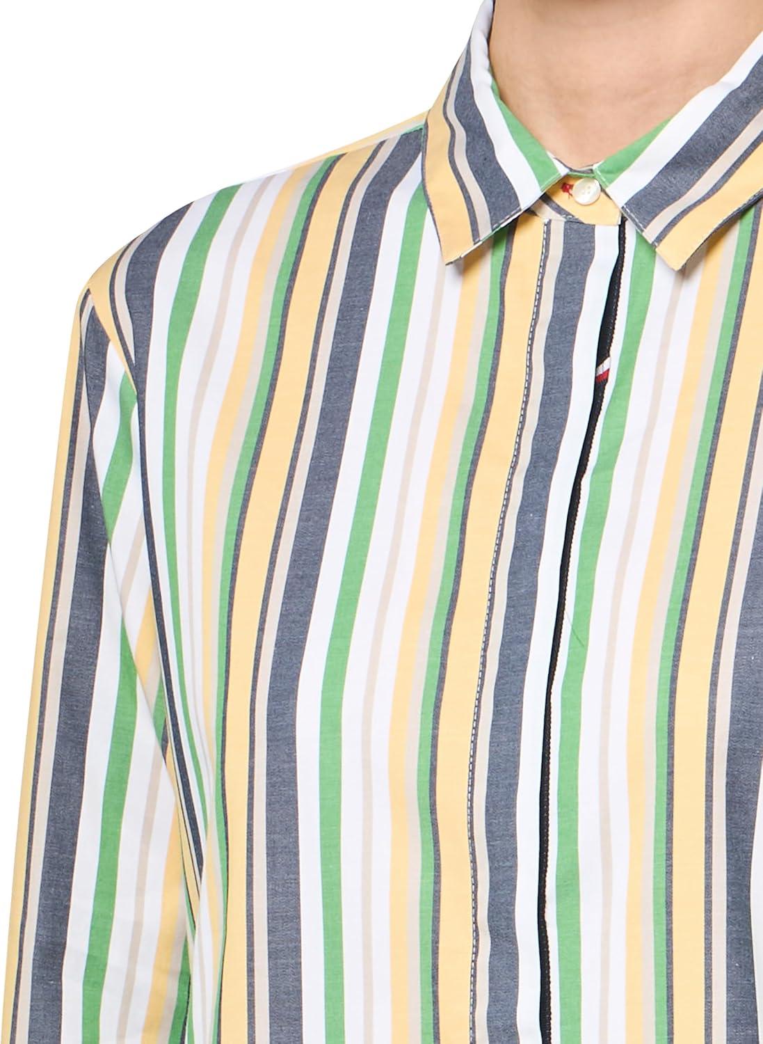 imageTommy Hilfiger Roll Tab Shirt GinghamLeaf Multi