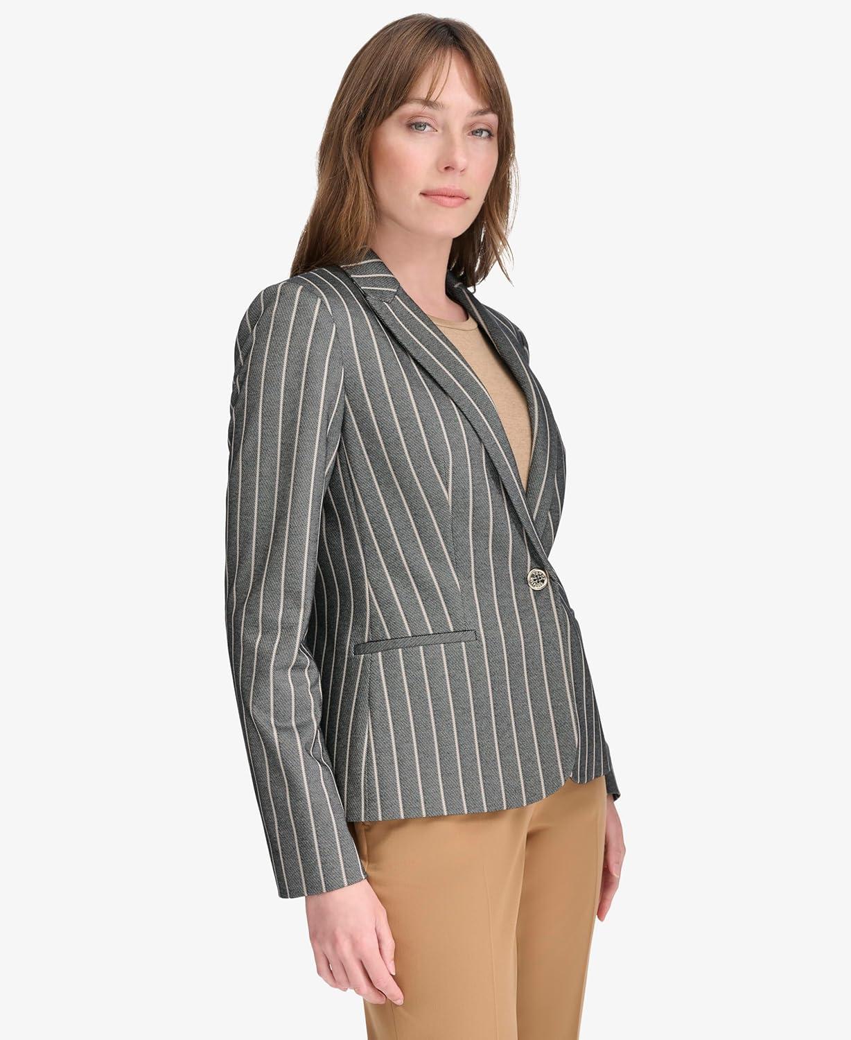 imageTommy Hilfiger Solid BlazerBlack Multi