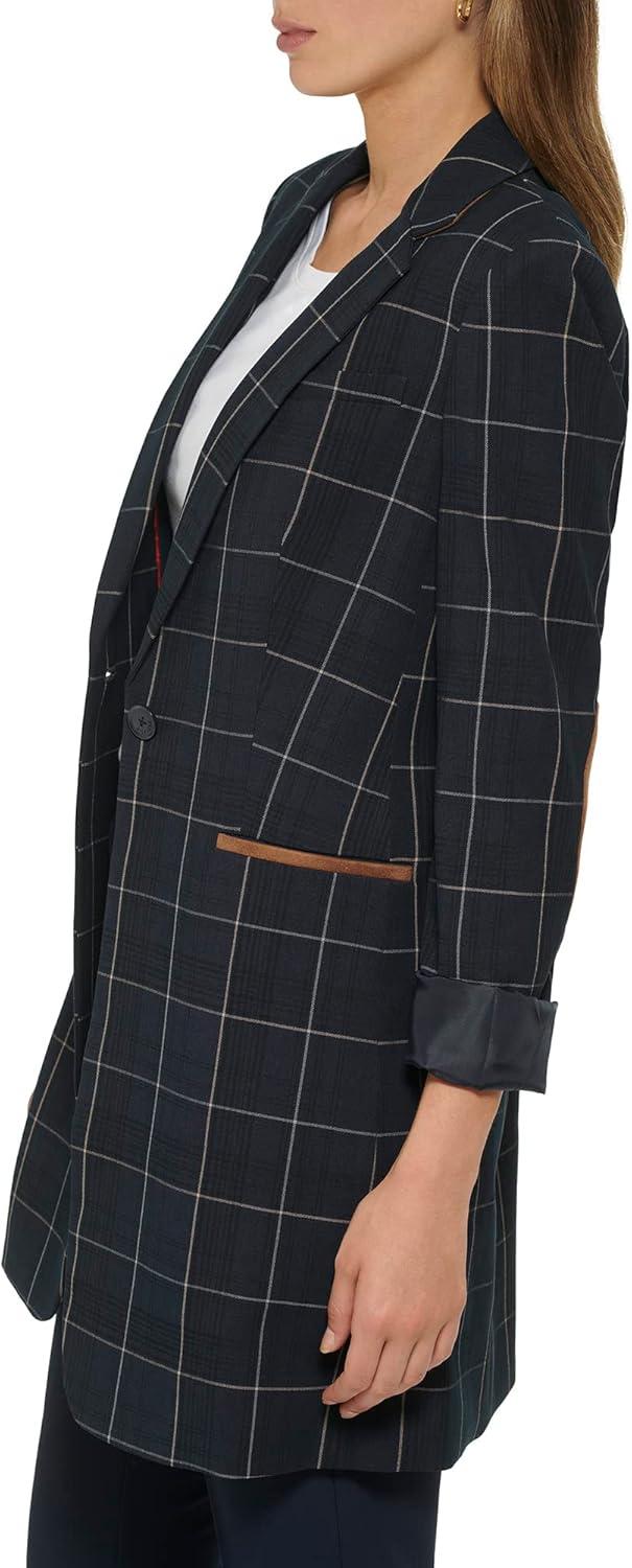 imageTommy Hilfiger Solid BlazerMidnightGrey Multi