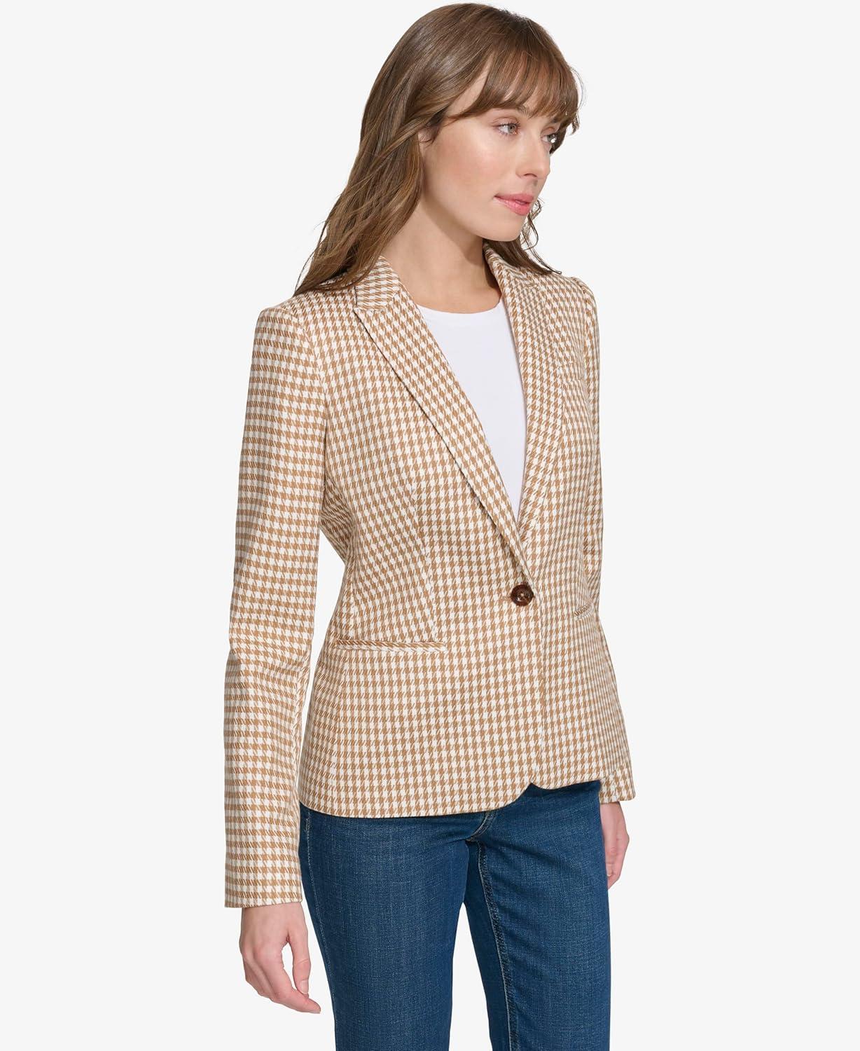 imageTommy Hilfiger Solid BlazerTobaccoIvory