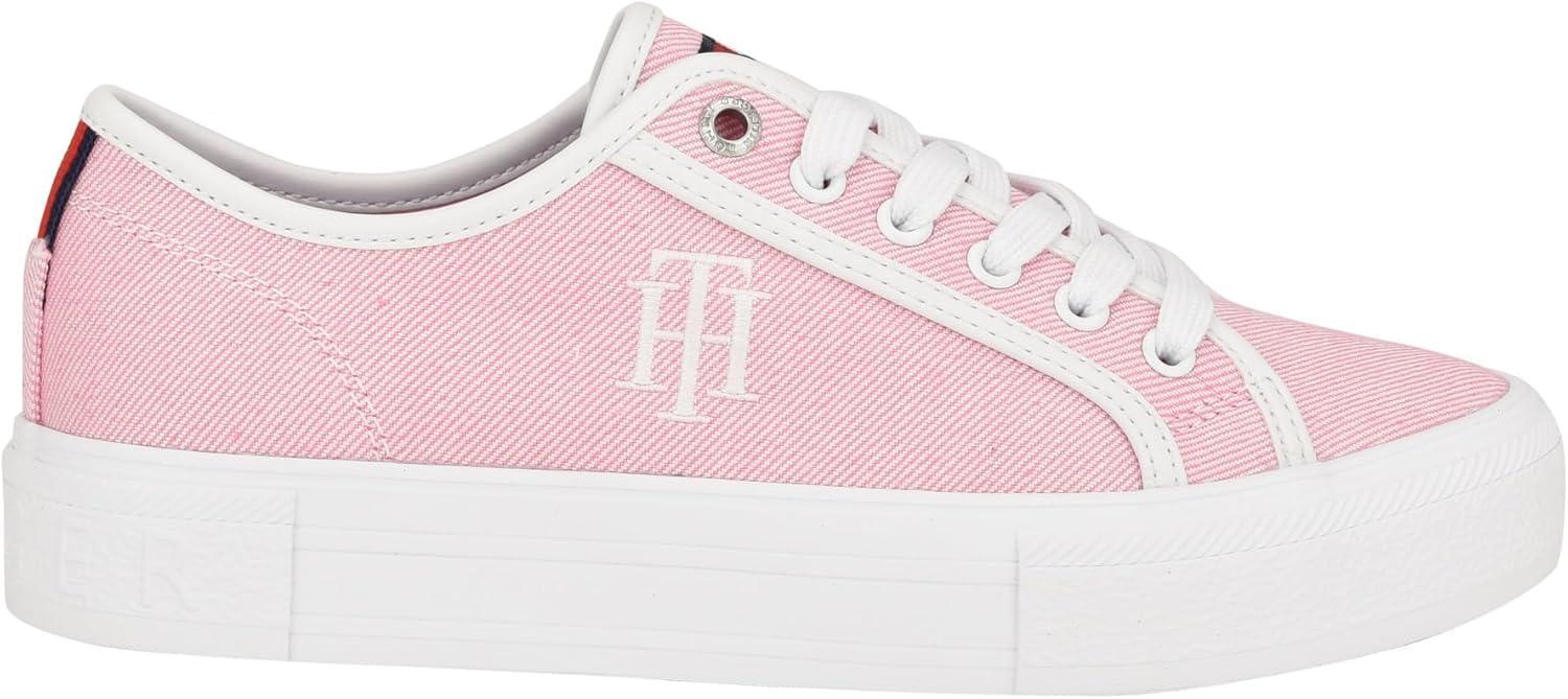imageTommy Hilfiger Womens Alezya SneakersLight Pink Stripe Multi