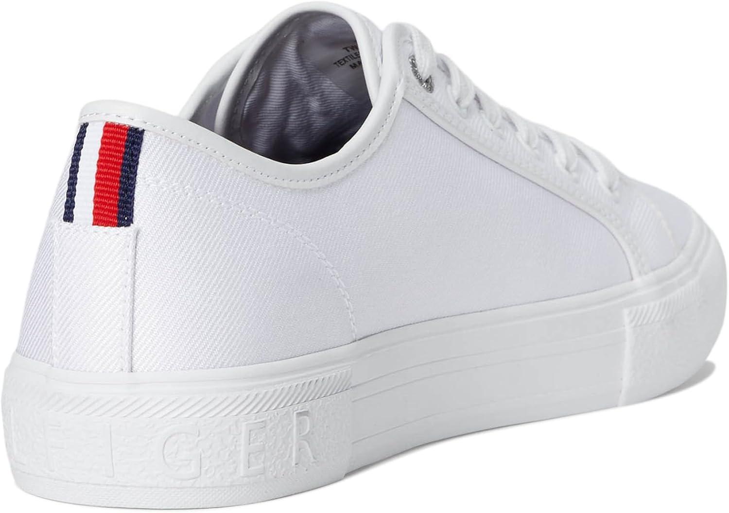imageTommy Hilfiger Womens Alezya SneakersWhite Stripe Multi