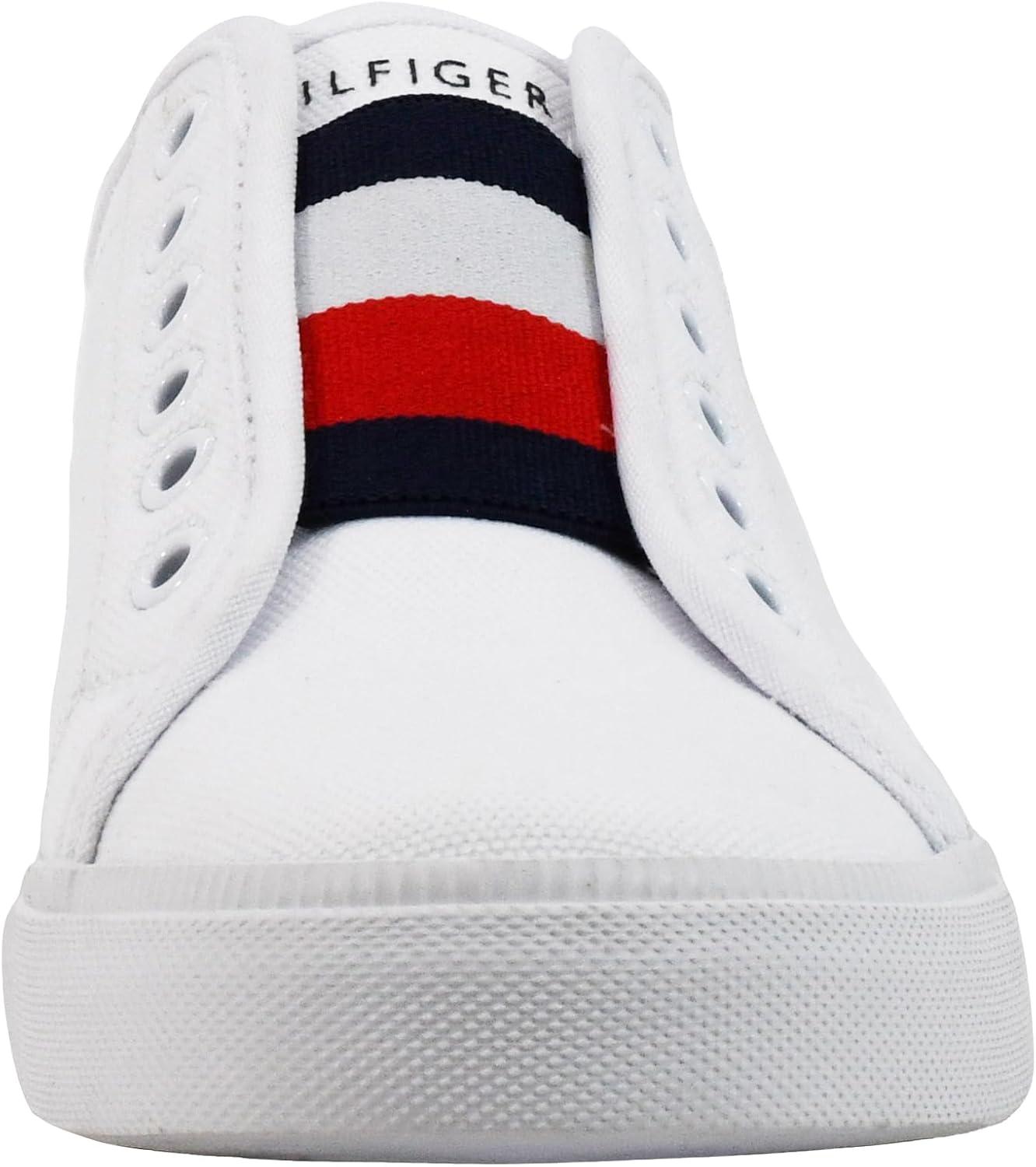 imageTommy Hilfiger Womens Anni SlipOn SneakerWhite Canvas