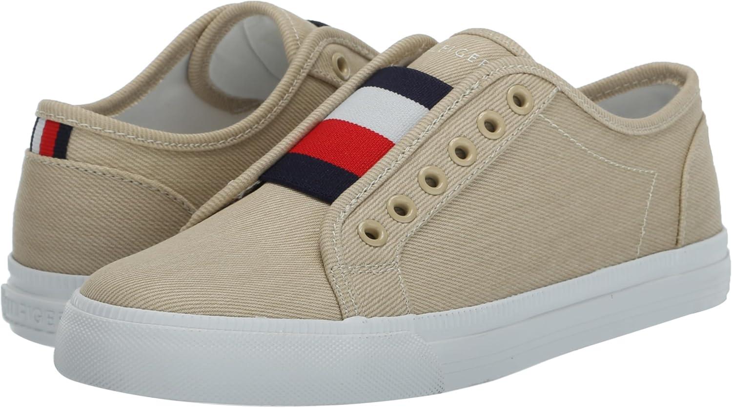 imageTommy Hilfiger Womens Anni SlipOn SneakerWhite Clay 110