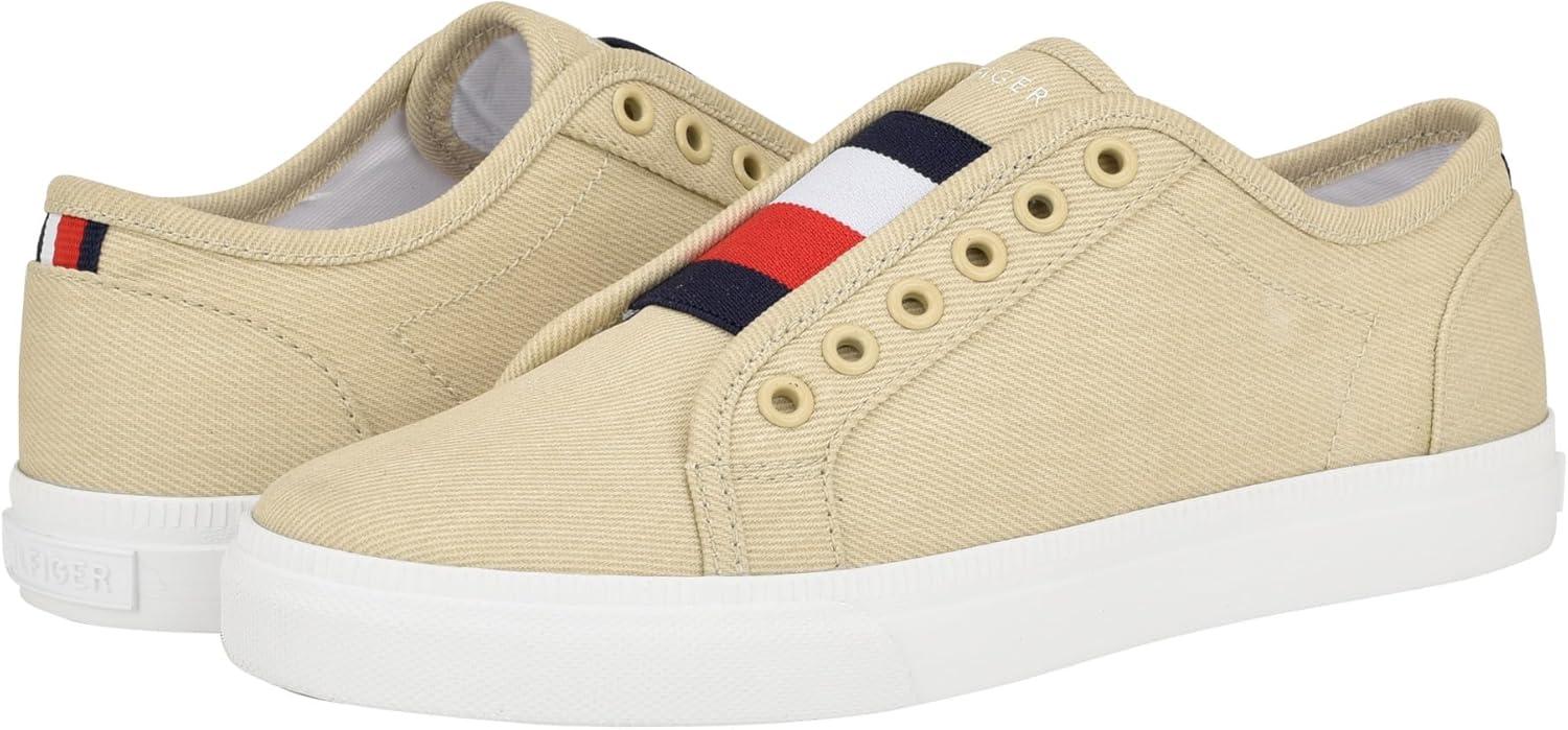 imageTommy Hilfiger Womens Anni SlipOn SneakerWhite Clay 110