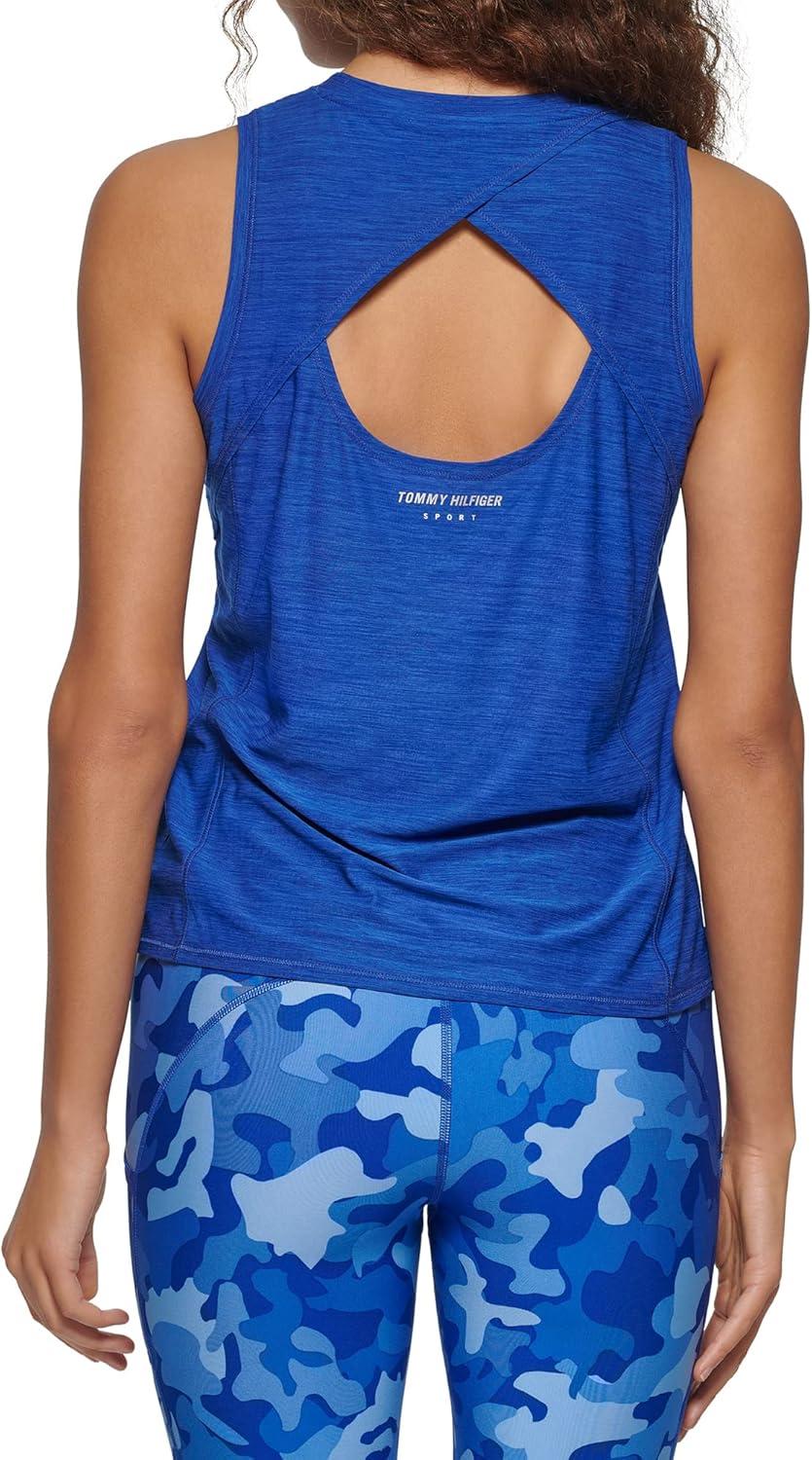 imageTommy Hilfiger Womens Basic Crewneck Performance Tank TopLapis