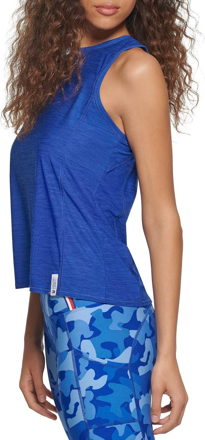 imageTommy Hilfiger Womens Basic Crewneck Performance Tank TopLapis
