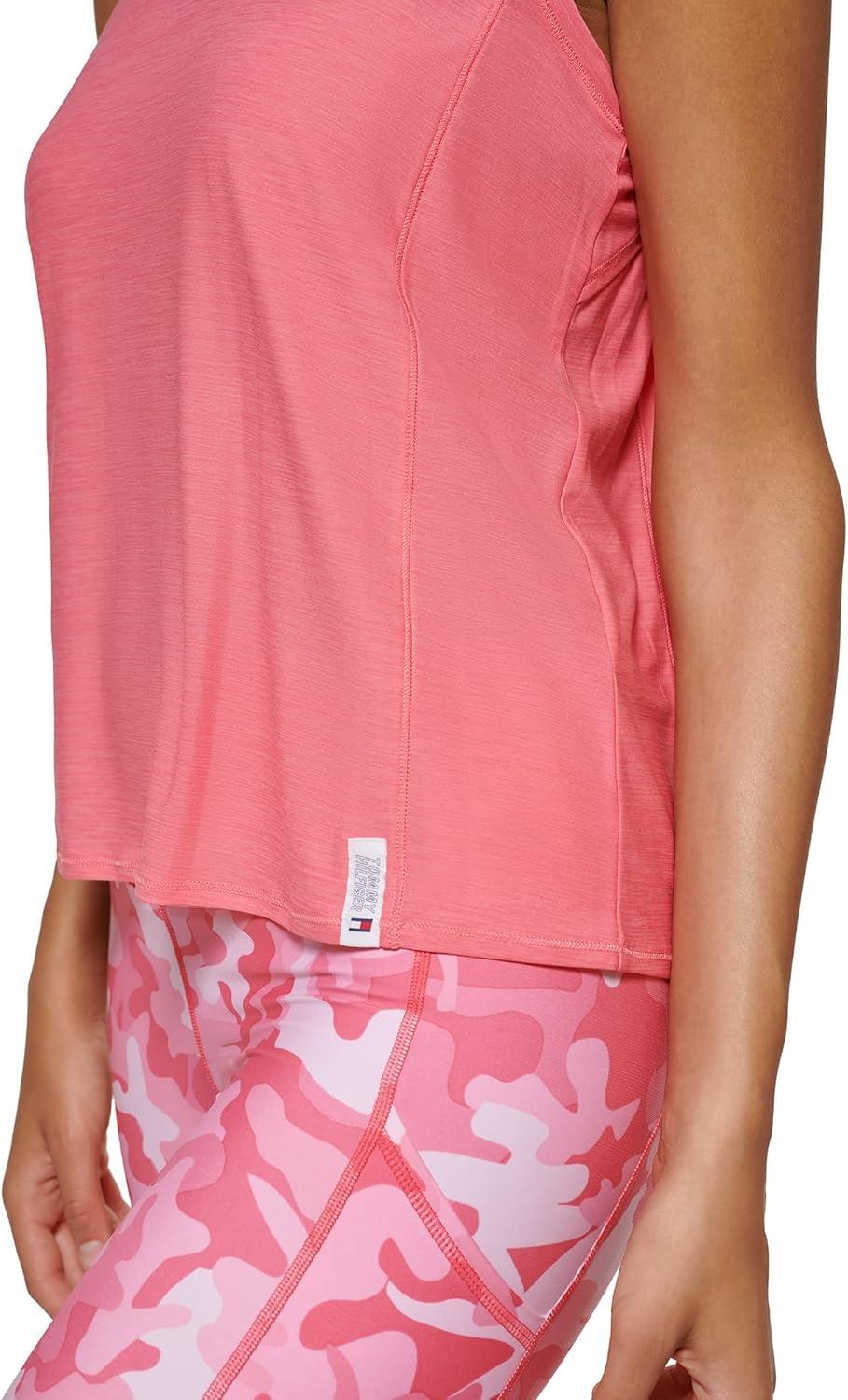 imageTommy Hilfiger Womens Basic Crewneck Performance Tank TopMelon