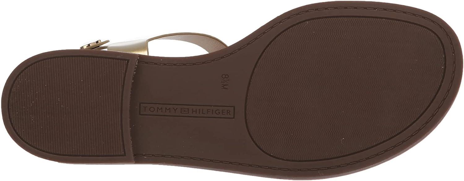 imageTommy Hilfiger Womens Bennia SandalGold Patent