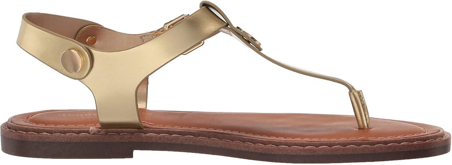 imageTommy Hilfiger Womens Bennia SandalGold Patent